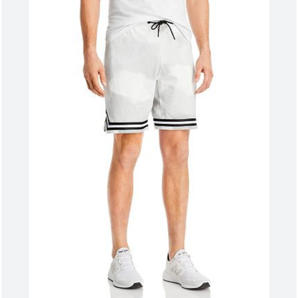 Zanerobe Pique Drawstring Shorts White Camo Size 34